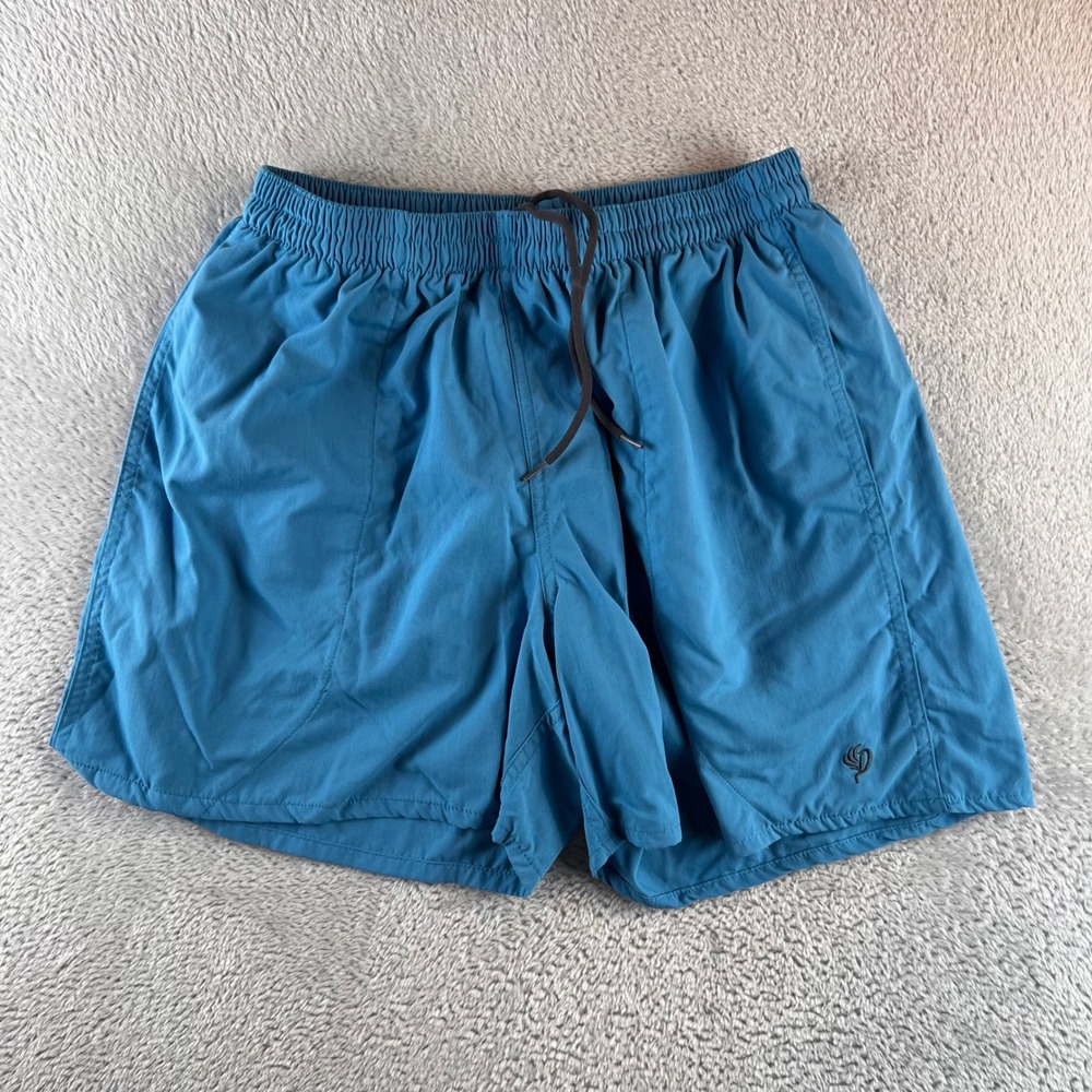Duck Camp Scout Swim Shorts Mens Small Blue 5 Inseam Blue Mesh Lined